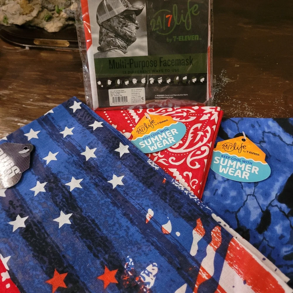 Bandana with face mask